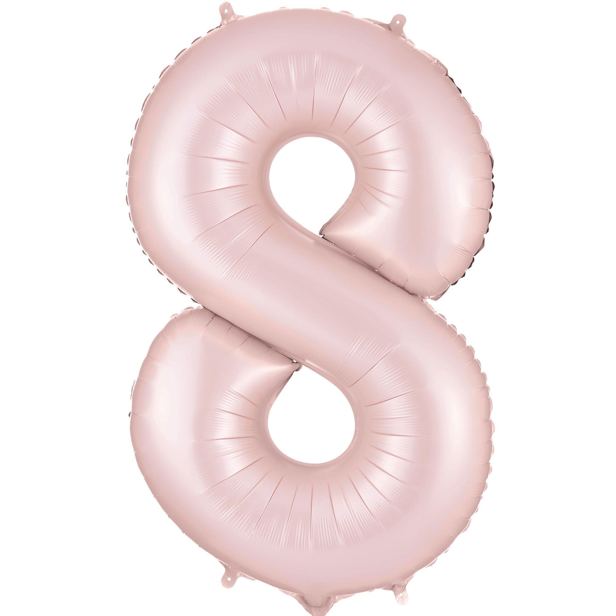 34in Number (0-9) Balloon, Assorted Colors