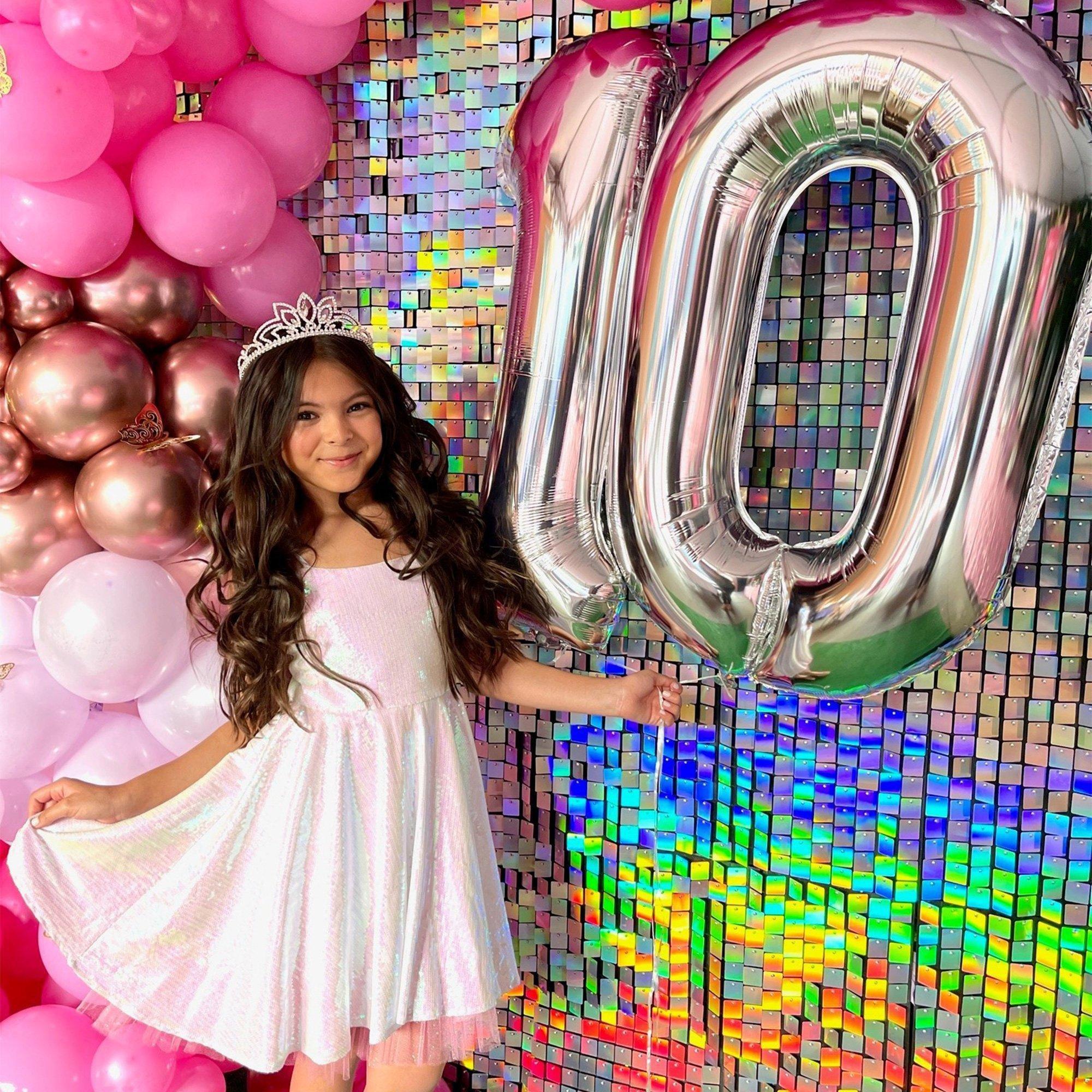 34in Number (0-9) Balloon, Assorted Colors